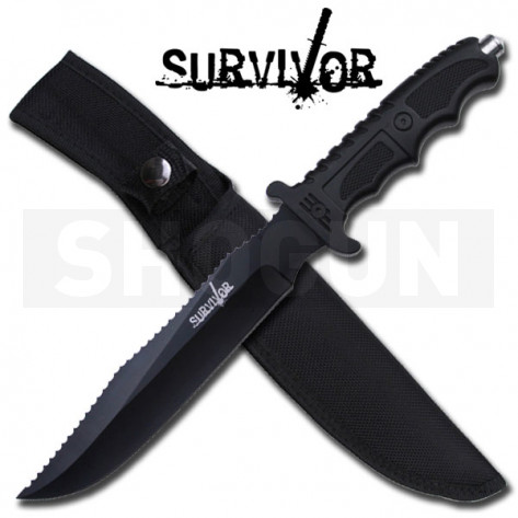 Survival Knife | Black | Survivor 