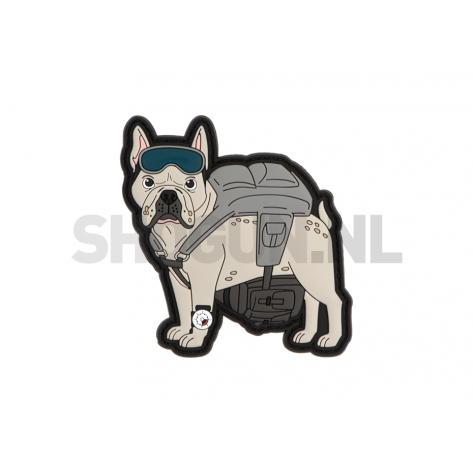 Frenchie - Paratrooper French Bulldog Patch | Airsoftology