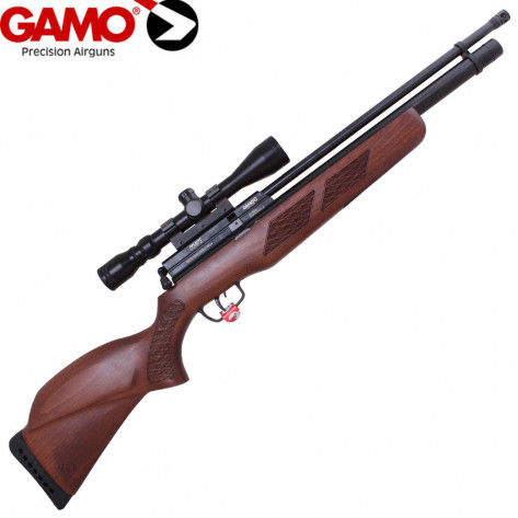 Gamo Coyote Wood PCP 6.35 + GAMO 3-9x40 | SHOGUN