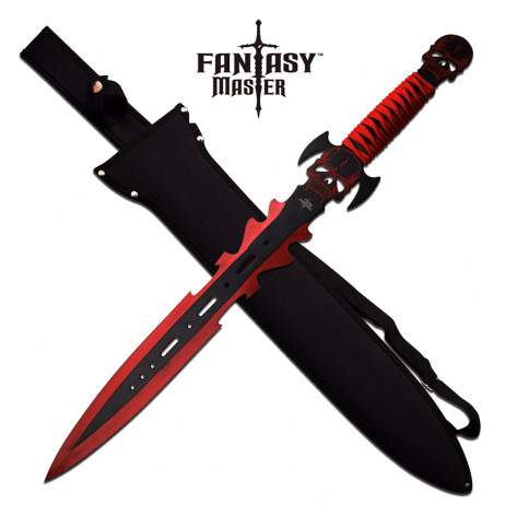 Skull Sword Red | Fantasy Master