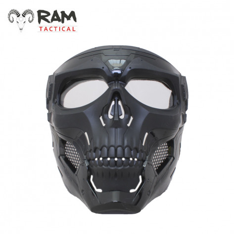 RAM Gezichts Masker Skull Black