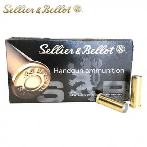 .38 SPL Wadcutter | 50st | 148 Gr. | Sellier & Bellot