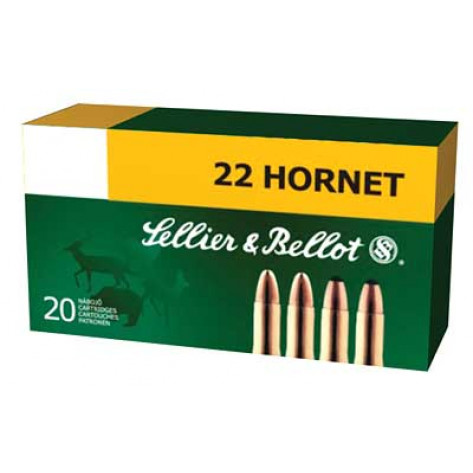 .22 Hornet | 20st | Sellier & Bellot
