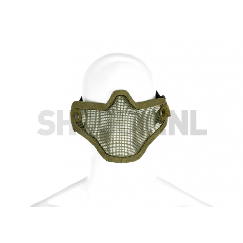 Steel Half Face Mask OD Green | Invader Gear