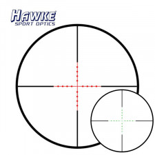 Vantage 3-9 x 40 AO Mil Dot IR | 1 Inch | Hawke 