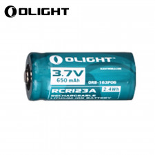 CR123A 650 mAh Oplaadbare batterij | SHOGUN