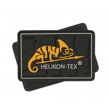 Logo Patch | PVC | Black | Helikon-Tex
