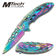 MTech Flame Rainbow Titanium