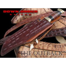 Outback with leather sheath | 440C steel | Down Under Knives