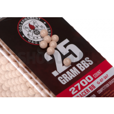 0.25g Tracer BBs | G&G Armament | 2700rds | Red