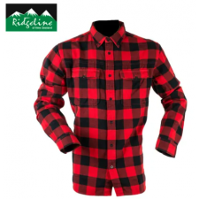 Classic Checked Shirt | Red | Ridgeline | SHOGUN