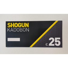 Shogun Cadeaubon € 25,- | Mail