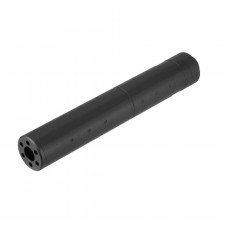 Aluminium Dot Mock Suppressor | 195mm | Black | Lancer Tactical | SHOGUN