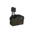 Ammobox A&K Woodland 1500 BBs Voor M249 | SHOGUN
