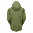 Ridgeline ascent softshell jacket field olive achterkant