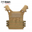 Plate Carrier | TAN | RAM Tactical | SHOGUN.NL