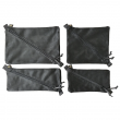 Mesh Bag Set | Black | VELCRO POUCHES | NB-Tactical