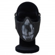 Gezichtsmasker Death Head met zachte oorbescherming | RAM