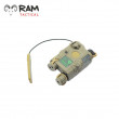 AN/PEQ-15 Red Dot Laser | Tan | RAM 