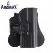 Paddle Holster Glock 26/27/33 | Black | Amomax | SHOGUN.NL
